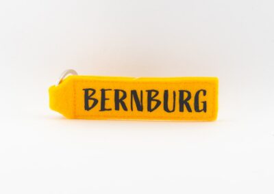 Bernburg Schlüsselanhänger Filz