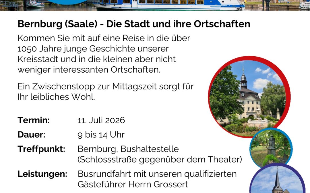 Bernburg (Saale) – Die Stadt und ihre Ortschaften