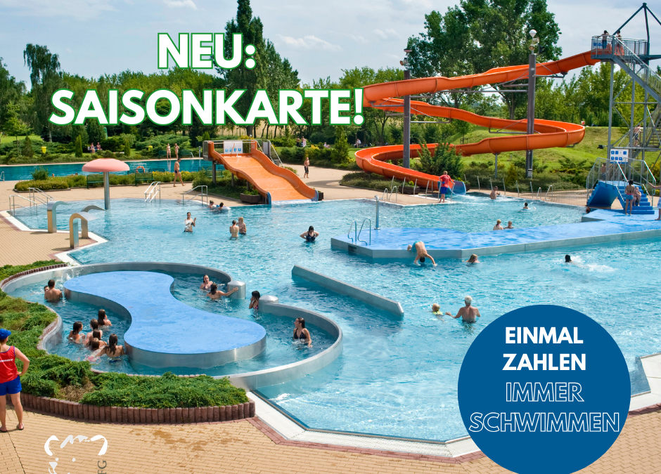 Saisonkarten 2026 für die Saaleperle jetzt erhältlich